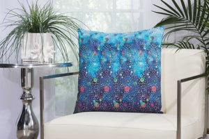 Outdoor Pillow Modern Decor Decorative Accent Throw Contemporary 20x20 Multi