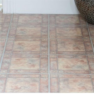 Vinyl Floor Tiles Self Adhesive Peel And Stick Best Bathroom Flooring 12x12 20pc