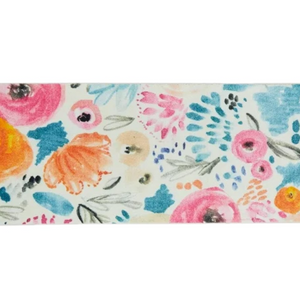 Floral Runner Rug Pink Blue Area Throw Carpet Living Room Bedroom Dining Floor Mat 2x6