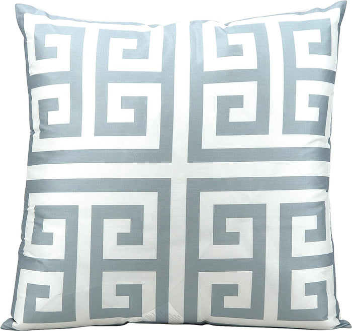 Outdoor Pillow Grey Gray Decorative Modern Home Decor Accent Throw Contemporary