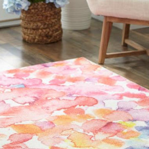 Abstract Rug Multi Color Area Throw Carpet Living Room Bedroom Dining Floor Mat 5x8