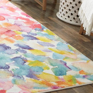 Abstract Rug Multi Color Area Throw Carpet Living Room Bedroom Dining Floor Mat 5x8