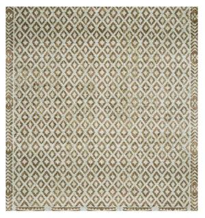 Geometric Rug Contemporary Area Throw Carpet Bedroom Living Room Brown Mat 8x10