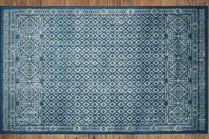 Geometric Rug Contemporary Area Throw Carpet Bedroom Living Room Blue Mat 8x10