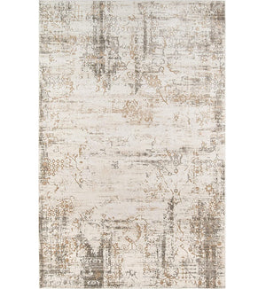 Brown Distressed Oriental Area Rug Throw Scatter Mat 3x5 For Hallway Bedroom Kitchen