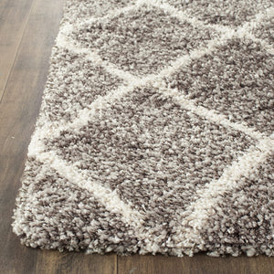 Shag Runner Rug Modern Contemporary Gray Bedroom Living Room Carpet Area Floor Mat 2x6