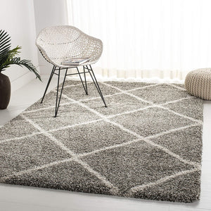 Shag Rug Modern Contemporary Gray Bedroom Living Room Carpet Area Floor Mat 5x8