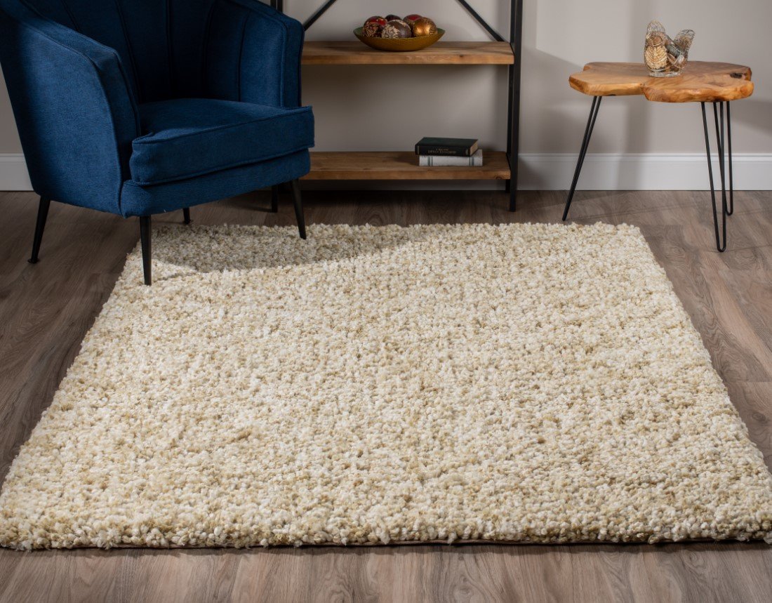 5x8 Modern Cream Area Rugs for Living Room, Bedroom Rug